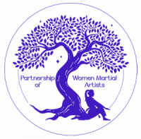 Logo for Partnership of Women Martial Artists